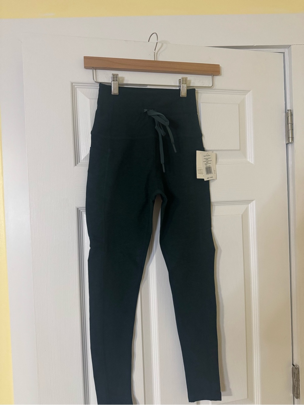 NWT Beyond Yoga Spacedye Go Pocket Midi Leggings Size Small in Hunter Green - Picture 5 of 8